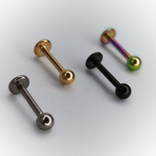 LABRET BALL - ASTM F136 TITANIUM