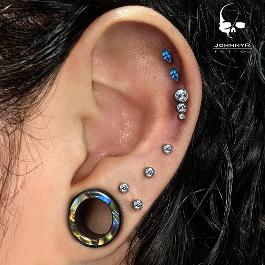 LABRET GEM - TITANIUM ASTM F136 - GRADO IMPLANTE