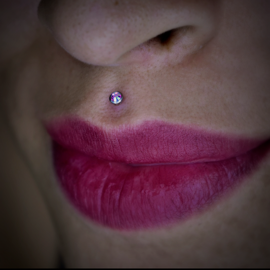 LABRET - SMALL GEM – ASTM F136 TITANIUM