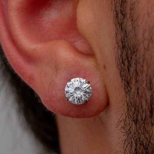 EARRINGS – ZIRCONIA – ASTM F136 TITANIUM