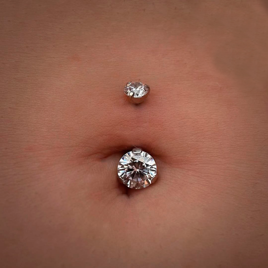 NAVEL PIERCING – ZIRCONIA – ASTM F136 TITANIUM