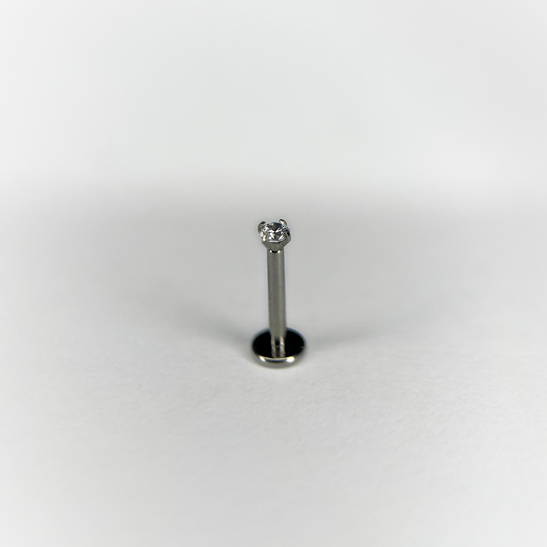 LABRET - ZIRCONIA - ASTM F136 TITANIUM