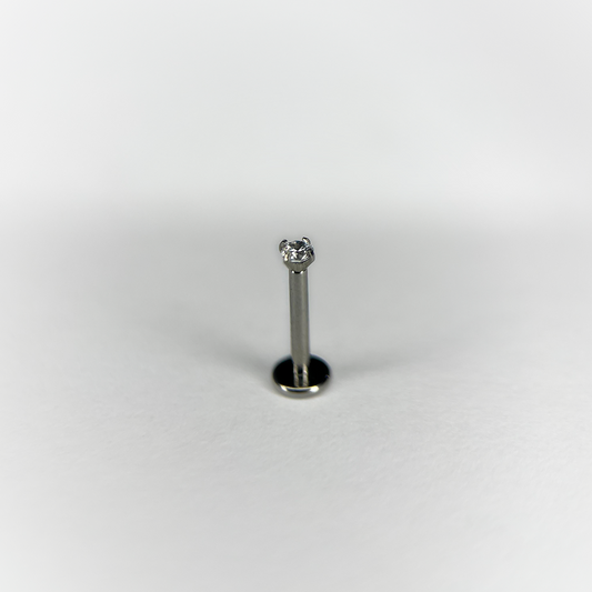 LABRET - ZIRCONIA - ASTM F136 TITANIUM