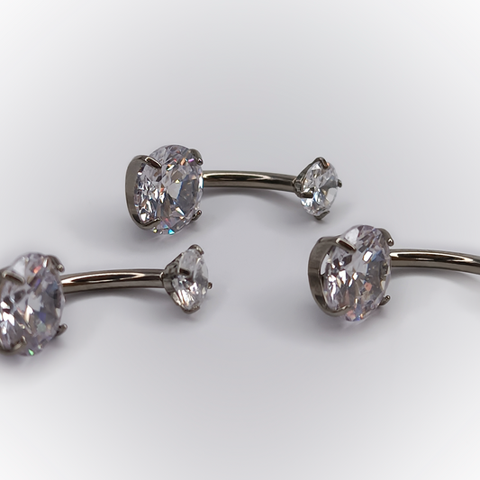 NAVEL PIERCING – ZIRCONIA – ASTM F136 TITANIUM