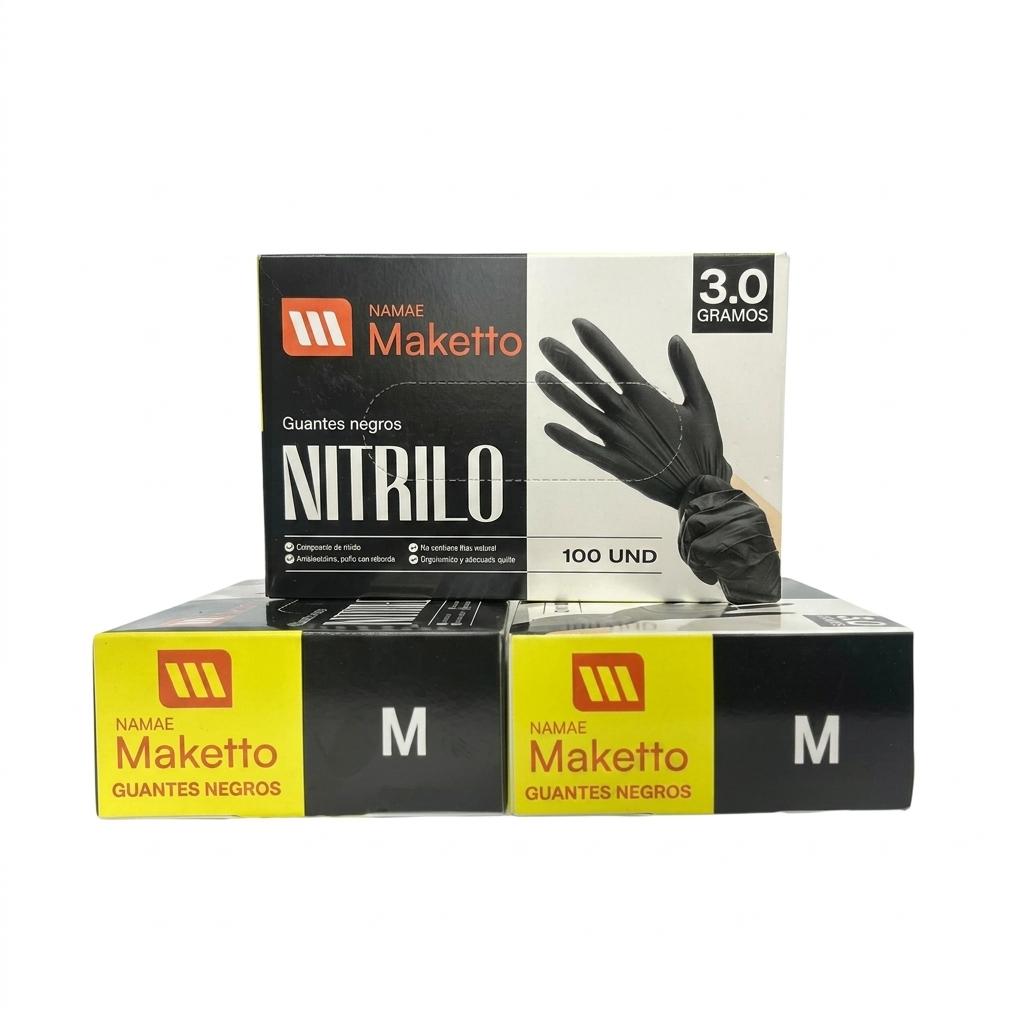 GUANTES NEGROS