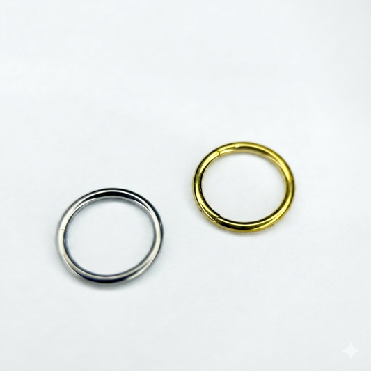 ARGOLLA - CLICKER RING - ASTM F136 TITANIUM