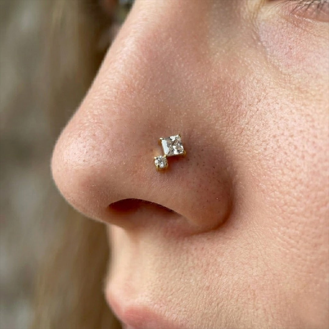 LABRET - ROYAL TWIN SPARK - ASTM F136 TITANIUM