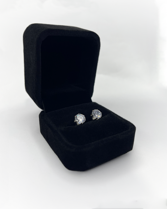 EARRINGS – ZIRCONIA – ASTM F136 TITANIUM