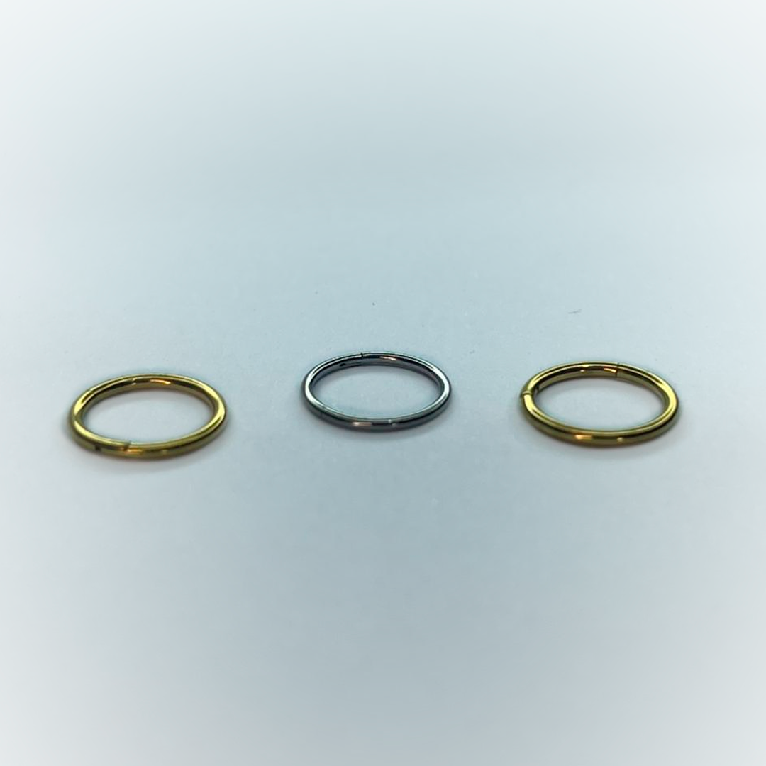 ARGOLLA - CLICKER RING - ASTM F136 TITANIUM